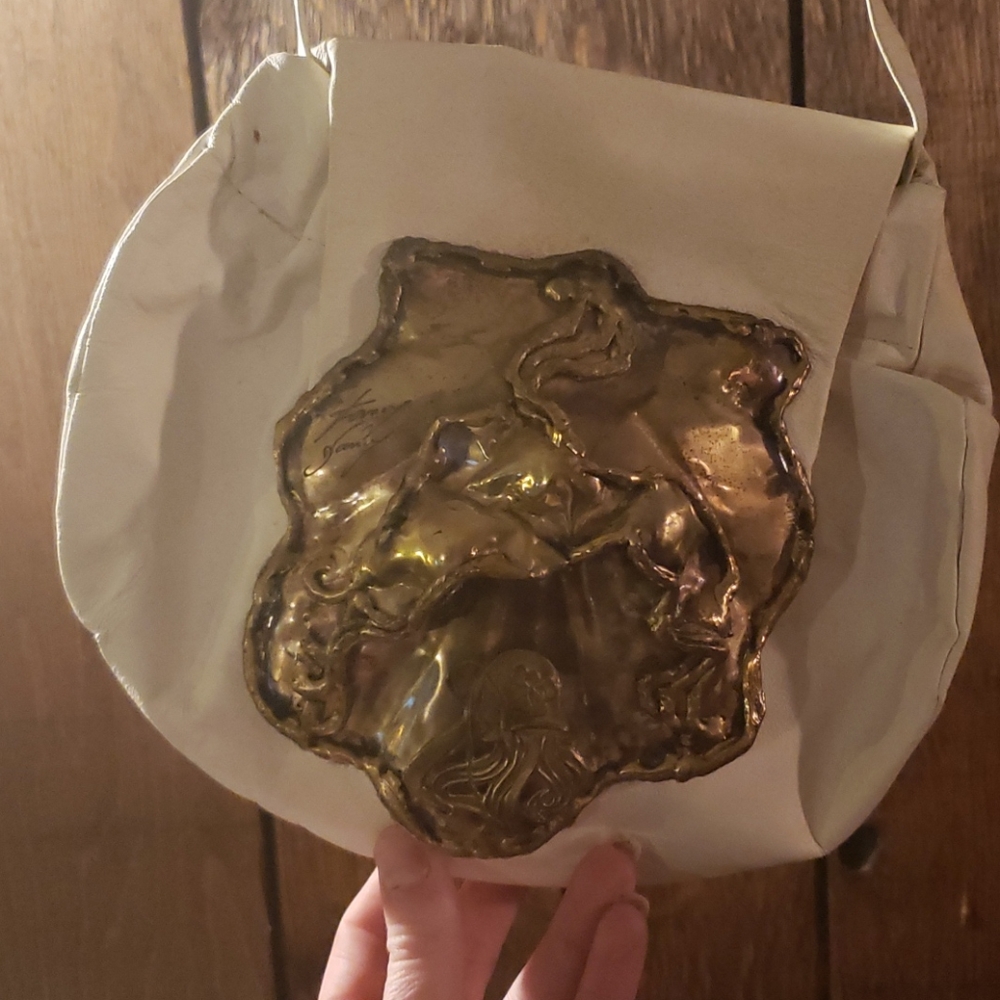 Leather Vintage Briazlian Shoulder Bag